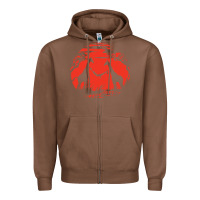 Chestnut giraffe Zipper Hoodie - artisFamous