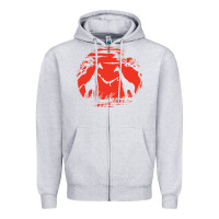 Heather Grey giraffe Zipper Hoodie - artisFamous