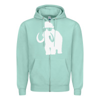 Seafoam mammoth Zipper Hoodie - artisFamous