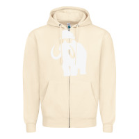 Sandshell mammoth Zipper Hoodie - artisFamous