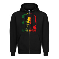 Black alpha blondy Zipper Hoodie - artisFamous