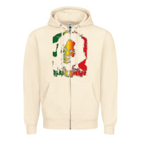 Sandshell alpha blondy Zipper Hoodie - artisFamous