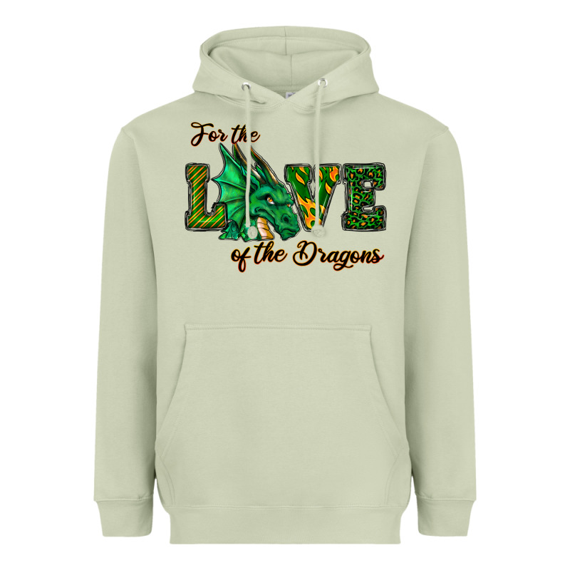 For The Love Of The Dragons Heavyweight Hoodie by RanaPortraitStore | Teevron