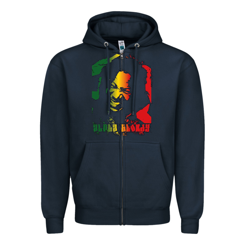 Alpha Blondy Zipper Hoodie by artisFamous | Teevron