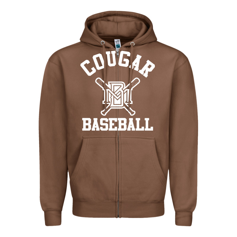 Blue Mountain Cougars Club Zipper Hoodie by artisFamous | Teevron