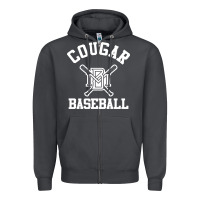 Smoke blue mountain cougars club Zipper Hoodie - artisFamous