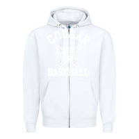 White blue mountain cougars club Zipper Hoodie - artisFamous