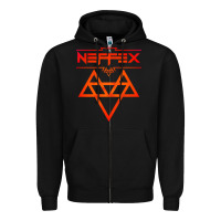 Black neffex music Zipper Hoodie - artisFamous
