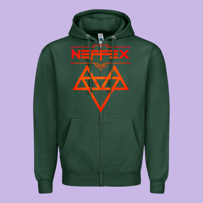 Neffex Music Zipper Hoodie Designed By Artisfamous