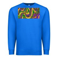 True Royal Mardi gras colors with leopard Premium Sweatshirt - RanaPortraitStore