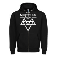 Black neffex music Zipper Hoodie - artisFamous