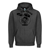 Charcoal Heather records Zipper Hoodie - artisFamous