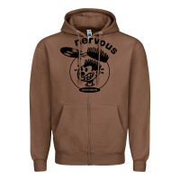 Chestnut records Zipper Hoodie - artisFamous
