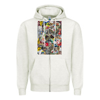 Oatmeal Heather sneaker searth Zipper Hoodie - artisFamous