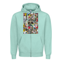 Seafoam sneaker searth Zipper Hoodie - artisFamous