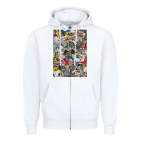 White sneaker searth Zipper Hoodie - artisFamous