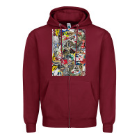 Burgundy sneaker searth Zipper Hoodie - artisFamous