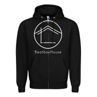 Black the beatbox house Zipper Hoodie - artisFamous