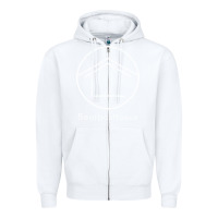 White the beatbox house Zipper Hoodie - artisFamous
