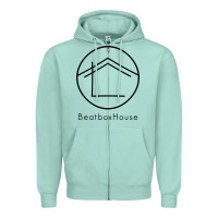 Seafoam the beatbox house Zipper Hoodie - artisFamous