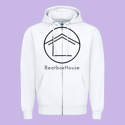 The Beatbox House Zipper Hoodie Designed By Artisfamous