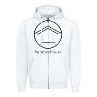 White the beatbox house Zipper Hoodie - artisFamous