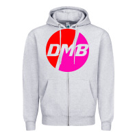 Heather Grey dmb dave matthews Zipper Hoodie - artisFamous