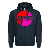 Navy dmb dave matthews Zipper Hoodie - artisFamous