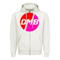 Oatmeal Heather dmb dave matthews Zipper Hoodie - artisFamous