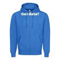 True Royal data science humor white Zipper Hoodie - artisFamous