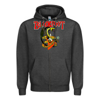 Charcoal Heather blackfoot Zipper Hoodie - artisFamous