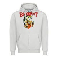 Dove Grey blackfoot Zipper Hoodie - artisFamous