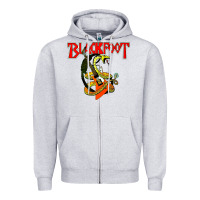Heather Grey blackfoot Zipper Hoodie - artisFamous
