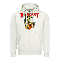 Oatmeal Heather blackfoot Zipper Hoodie - artisFamous