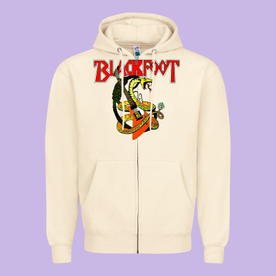 Blackfoot Zipper Hoodie Designed By Artisfamous