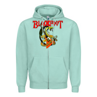 Seafoam blackfoot Zipper Hoodie - artisFamous