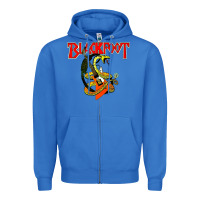 True Royal blackfoot Zipper Hoodie - artisFamous