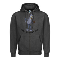 Futurama Ctrl Alt Shift Kill Bender Zipper Hoodie | Teevron