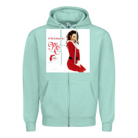 Seafoam All I Want for Christmas Is You Zipper Hoodie - artisFamous