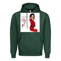Sports Green All I Want for Christmas Is You Zipper Hoodie - artisFamous