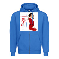 True Royal All I Want for Christmas Is You Zipper Hoodie - artisFamous