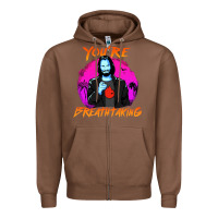 Chestnut you are breathtaking keanu reeves actor Zipper Hoodie - artisFamous