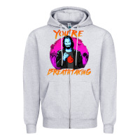 Heather Grey you are breathtaking keanu reeves actor Zipper Hoodie - artisFamous