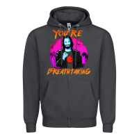 Smoke you are breathtaking keanu reeves actor Zipper Hoodie - artisFamous