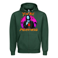 Sports Green you are breathtaking keanu reeves actor Zipper Hoodie - artisFamous
