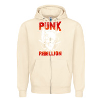 Sandshell music punk Zipper Hoodie - artisFamous