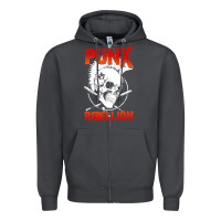 Smoke music punk Zipper Hoodie - artisFamous