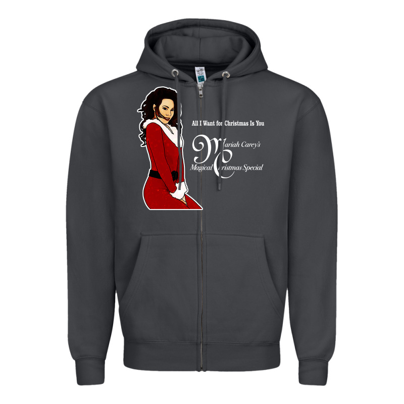 All I Want For Christmas Is You Zipper Hoodie by artisFamous | Teevron