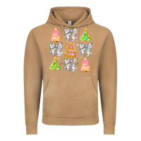 Vintage Camel Christmas Trees And Bow Vintage Hoodie - CowhideDigitalArt