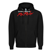 Black sammy hagar and the circle Zipper Hoodie - artisFamous